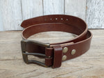 English Bridle leather belt