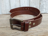 English Bridle leather belt