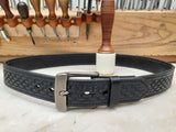 1 1/2" Leather Belt - Hand Tooled - Three Colors